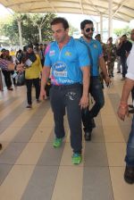 Sohail Khan snapped at airport on 22nd Jan 2016